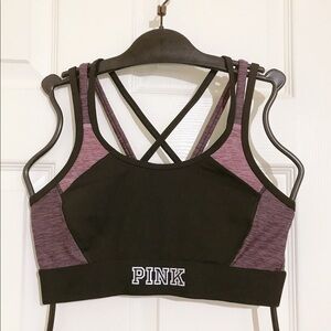 💖 Victoria’s Secret PINK Sports Bra Hidden Pocket